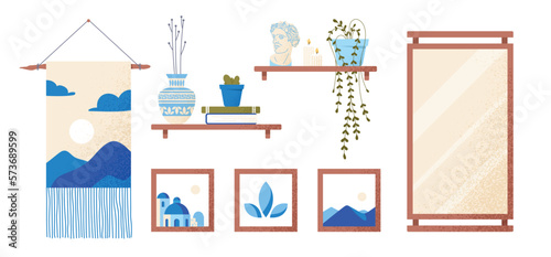 Home interior decoration set