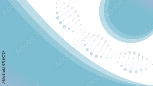 Abstract DNA science background vector illustration