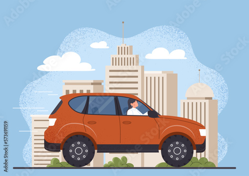 Car driving concept