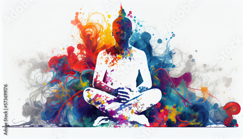Budha Ilustration