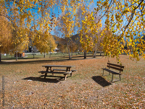 Around Brusson lake in autumn. Ayas valley, Italy. © Donka Vasileva