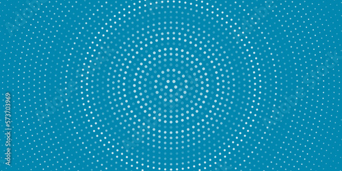 Blue Halftone background do...