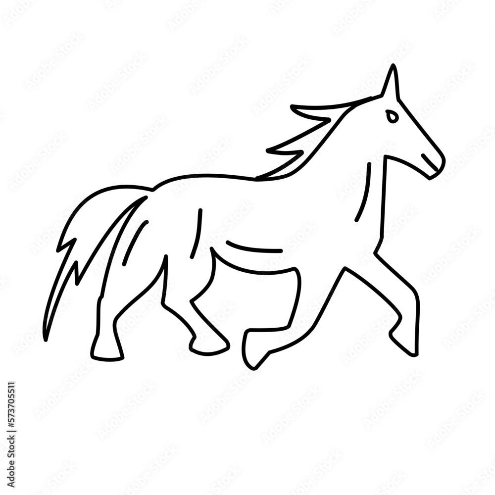 horse outline drawing horse outline drawing