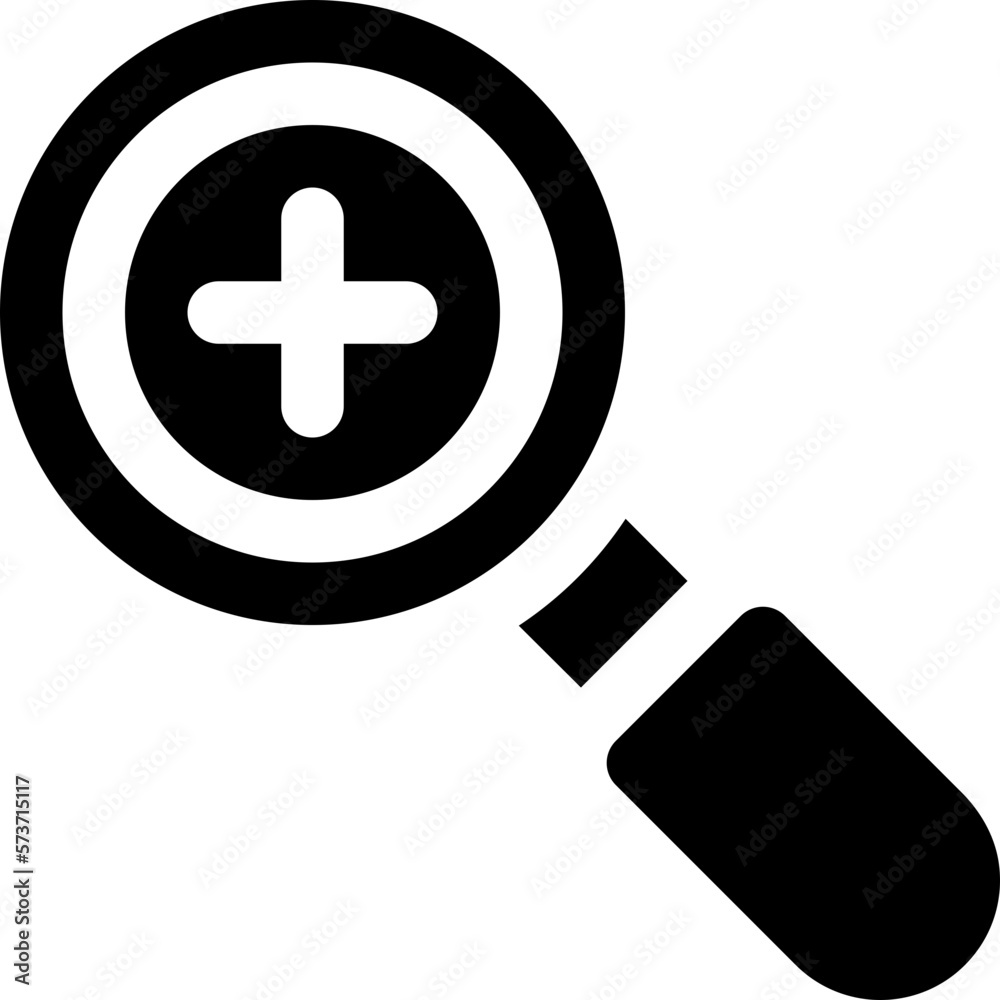 Fototapeta premium zoom in icon