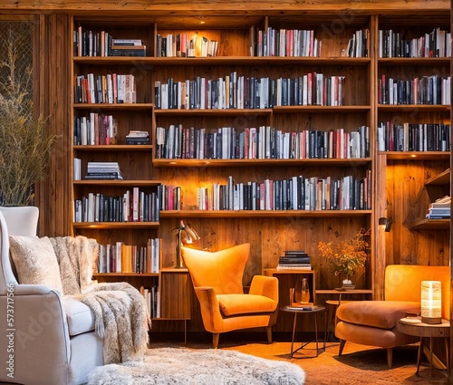 interior of a modern living room with a large window. 3d rendering