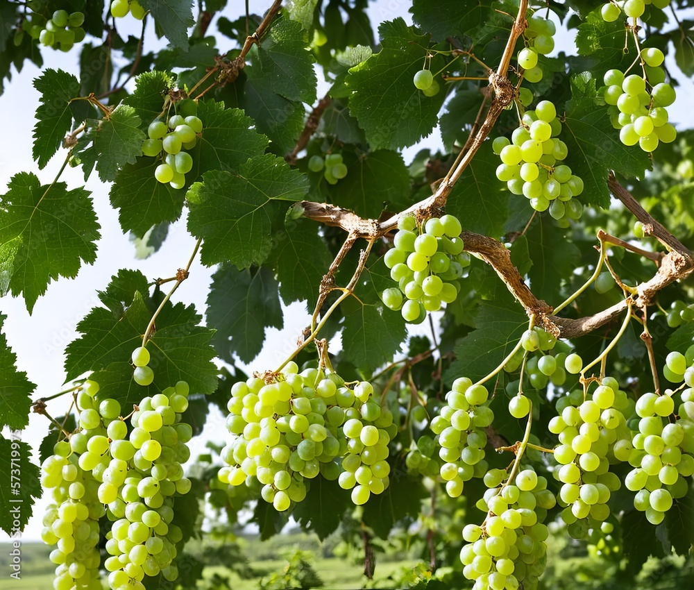 grapes on the tree