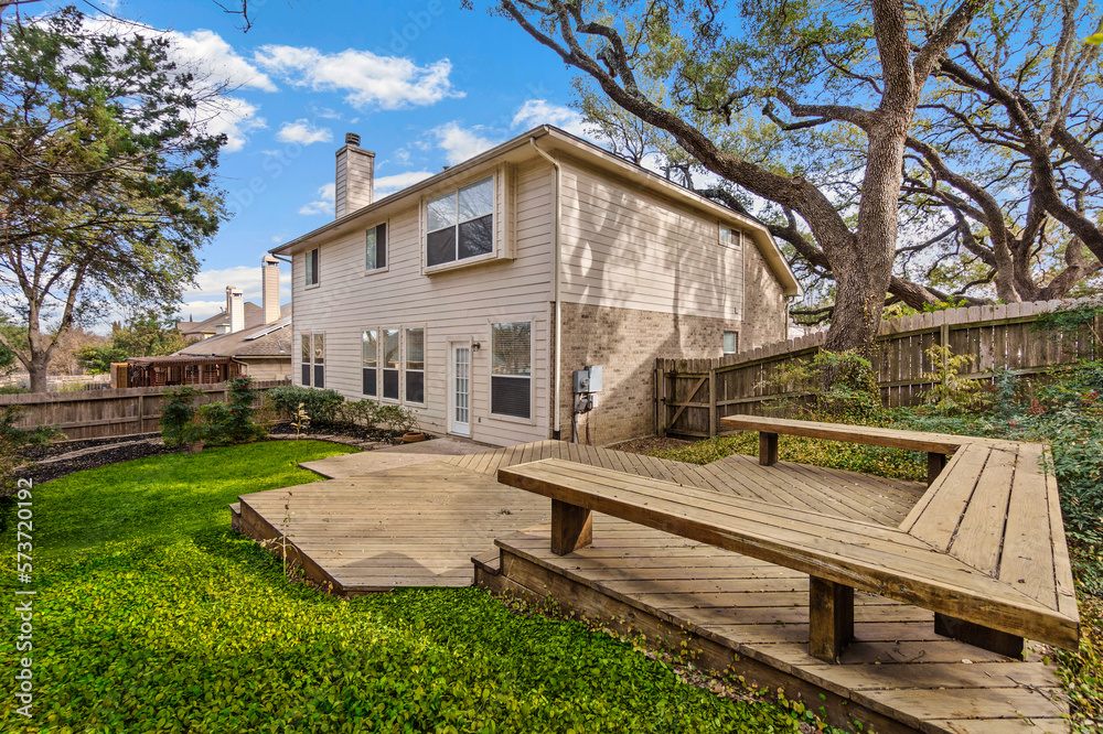 Fototapeta premium Countryside patio