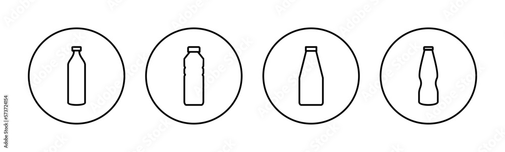 Bottle icon vector for web and mobile app. bottle sign and symbol Bottle icon vector for web and mobile app. bottle sign and symbol