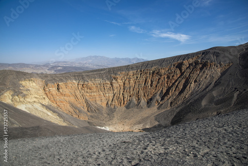 Ubehebe volcanic crater Death Valley CA  photo