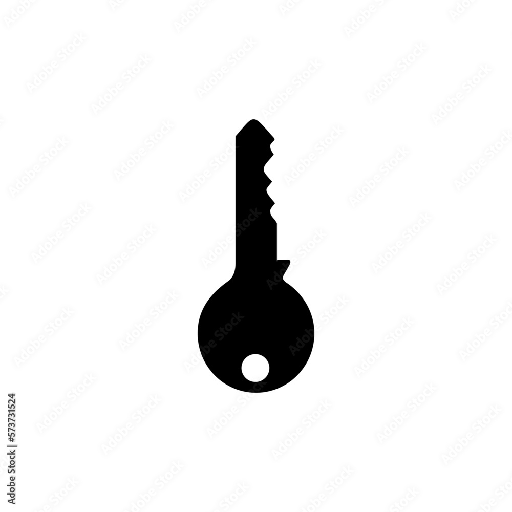 Silhouette of the Key for Icon, Symbol, Sign, Pictogram, Website, Apps, Art Illustration, Logo or Graphic Design Element. Vector Illustration Silhouette of the Key for Icon, Symbol, Sign, Pictogram, Website, Apps, Art Illustration, Logo or Graphic Design Element. Vector Illustration