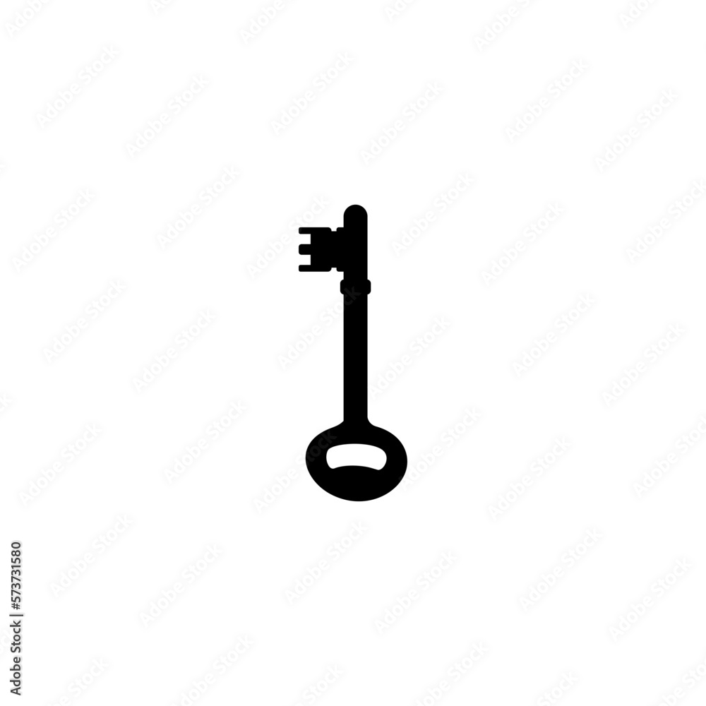 Silhouette of the Key for Icon, Symbol, Sign, Pictogram, Website, Apps, Art Illustration, Logo or Graphic Design Element. Vector Illustration Silhouette of the Key for Icon, Symbol, Sign, Pictogram, Website, Apps, Art Illustration, Logo or Graphic Design Element. Vector Illustration