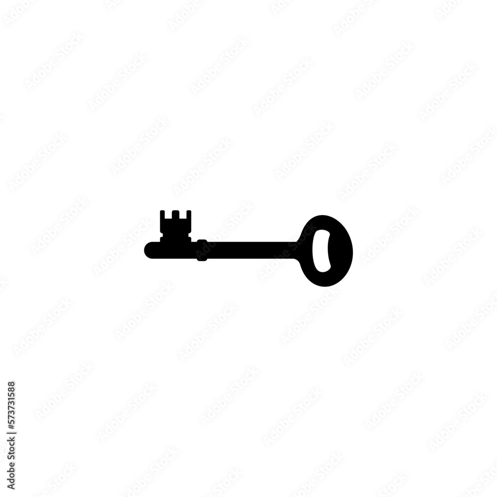 Silhouette of the Key for Icon, Symbol, Sign, Pictogram, Website, Apps, Art Illustration, Logo or Graphic Design Element. Vector Illustration Silhouette of the Key for Icon, Symbol, Sign, Pictogram, Website, Apps, Art Illustration, Logo or Graphic Design Element. Vector Illustration