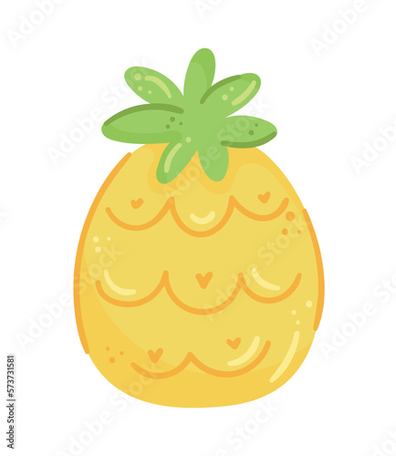 fresh pineapple fruit healthy
