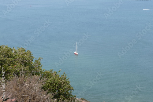 sailboat on the sea