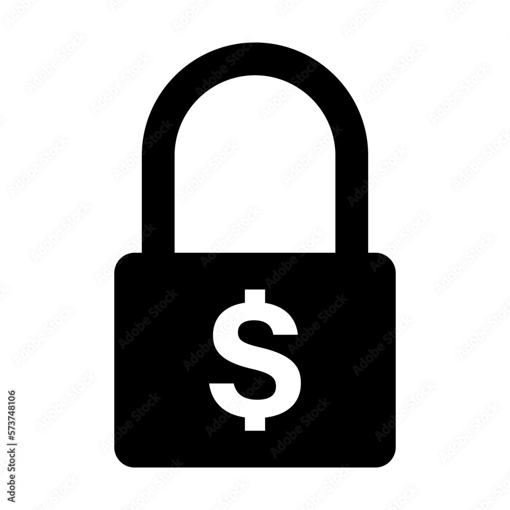 lock safe secure money icon vector for graphic design, logo, website, social media, mobile app, UI illustration. lock safe secure money icon vector for graphic design, logo, website, social media, mobile app, UI illustration.