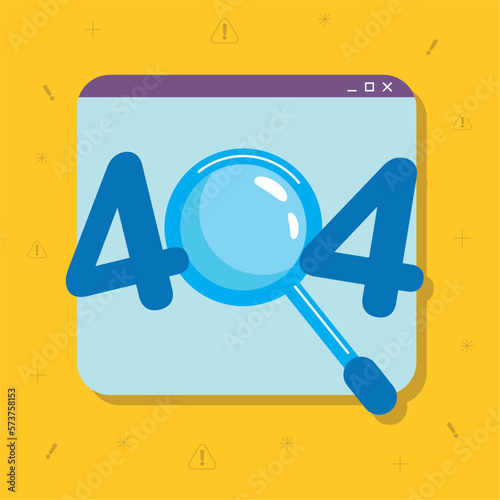 404 error searching in webpage