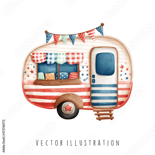 4th of july camper 