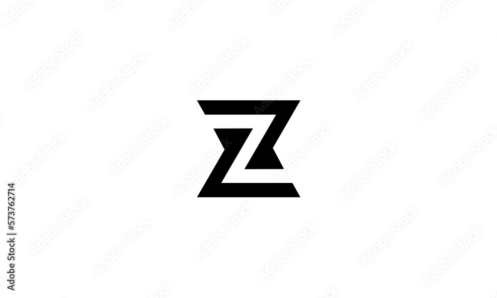 alphabet Z logo - obrazy, fototapety, plakaty 