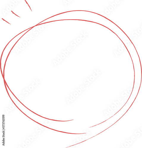 Hand drawn key markers, circled with red pen, pencil version