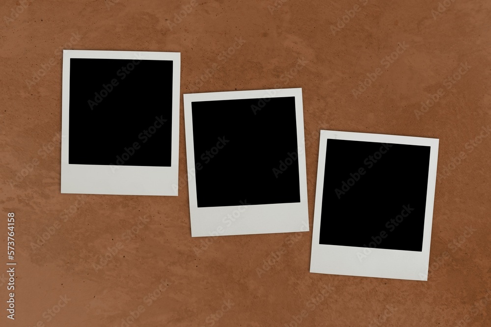 Empty blank classic retro photo frames Empty blank classic retro photo frames