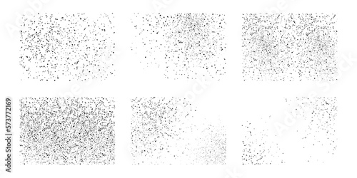 background of ink splashes and black spots