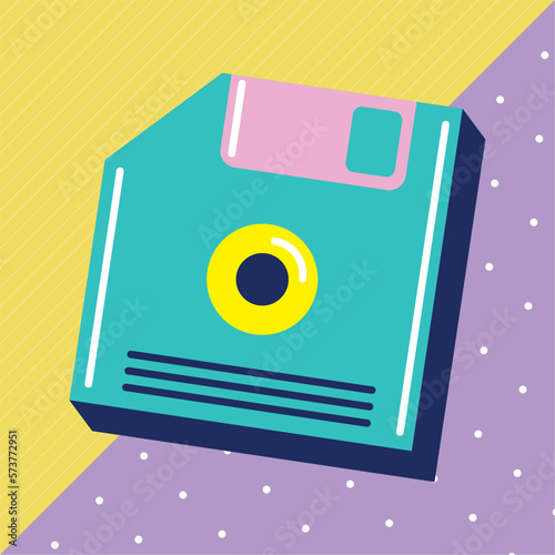retro floppy disk