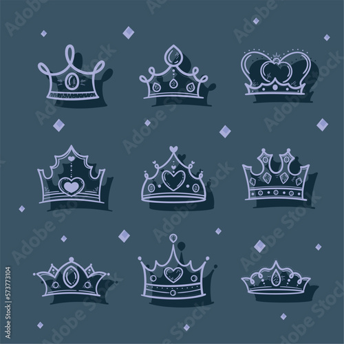 nine grey crowns