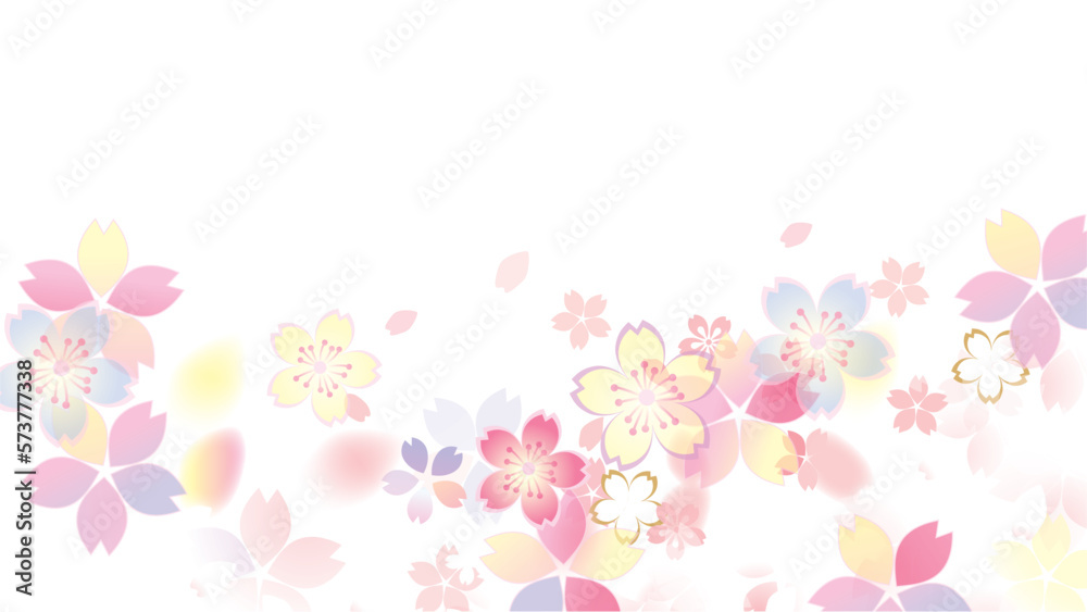 優しい 桜 背景イラスト 優しい 桜 背景イラスト