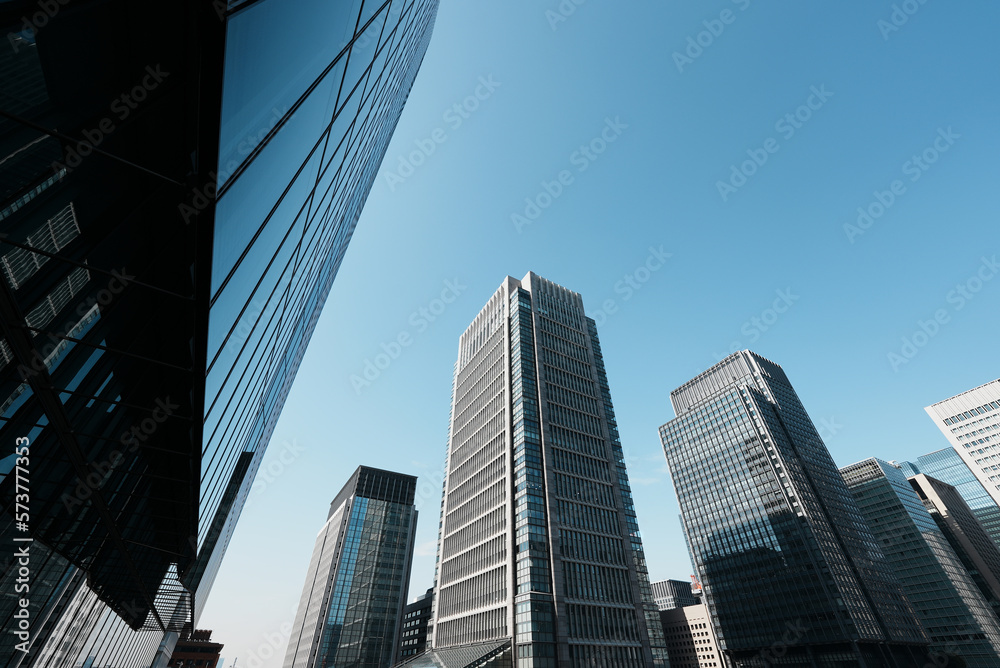 Obraz premium 丸の内の高層ビル