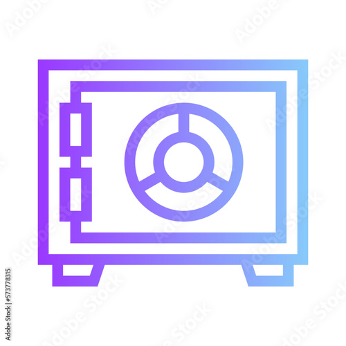 safebox gradient icon