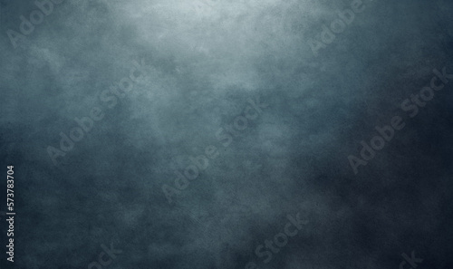 black gloomy sky, grunge texture, dark blue gray clouds background, horror scary theme poster backdrop 