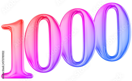 1000 Gradient Number