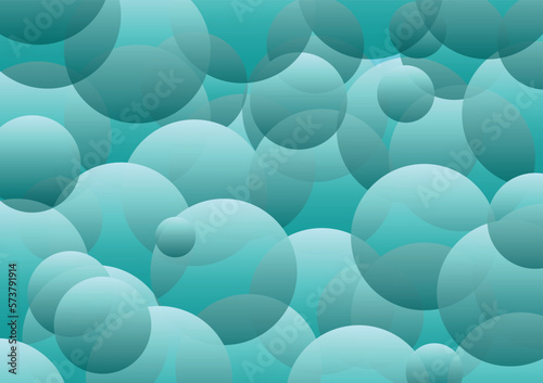Abstract blue background with gray circles