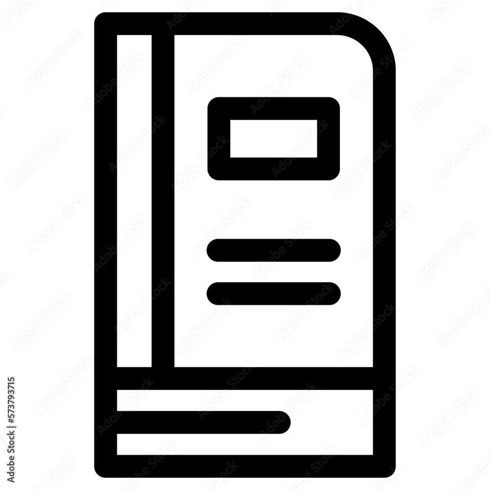 book icon or logo isolated sign symbol vector illustration - high quality black style vector icons
