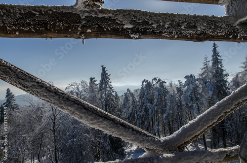 Panorama z Korbani - Bieszczady 