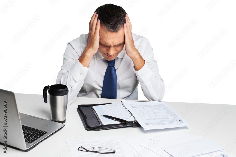 Portrait of handsome happy young man sitting with laptop with arms outstretched isolated on white Portrait of handsome happy young man sitting with laptop with arms outstretched isolated on white
