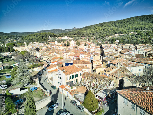 Aups town (Gorges du Verdon) in the Provence-Alpes-Côte d'Azur region, France