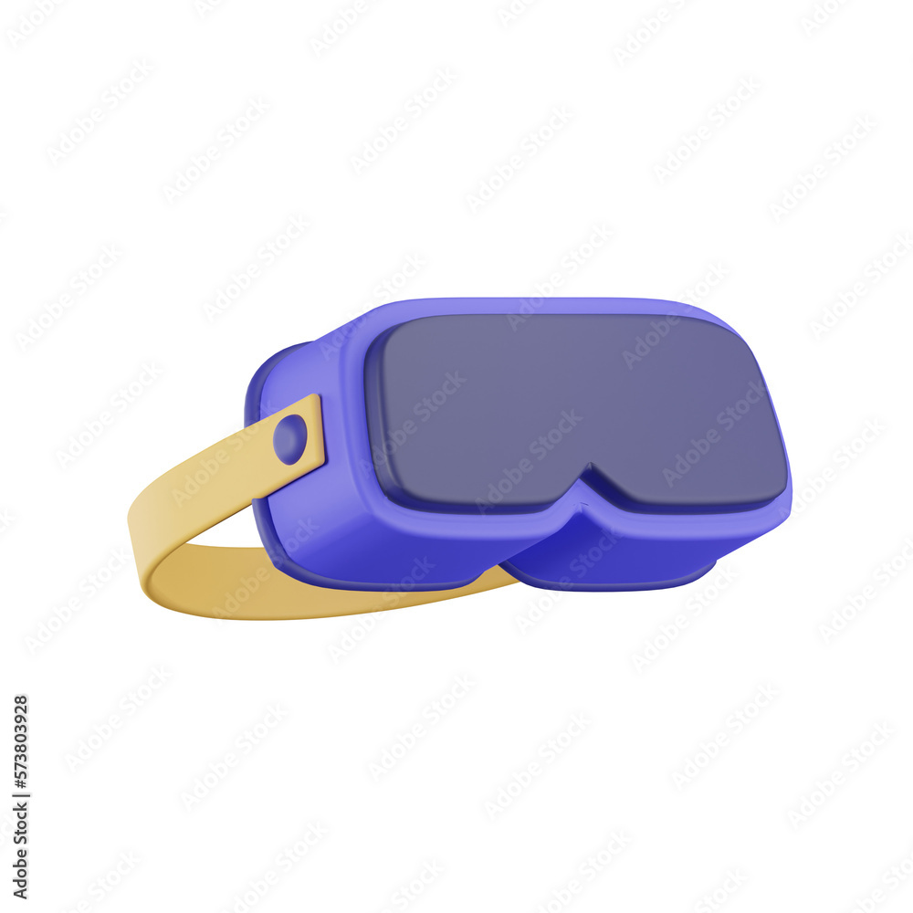 Fototapeta premium VR Entertainent 3D Illustrations