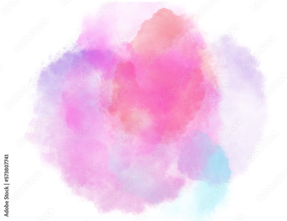 Colorful Water color with pink , purple, orange and blue splash.