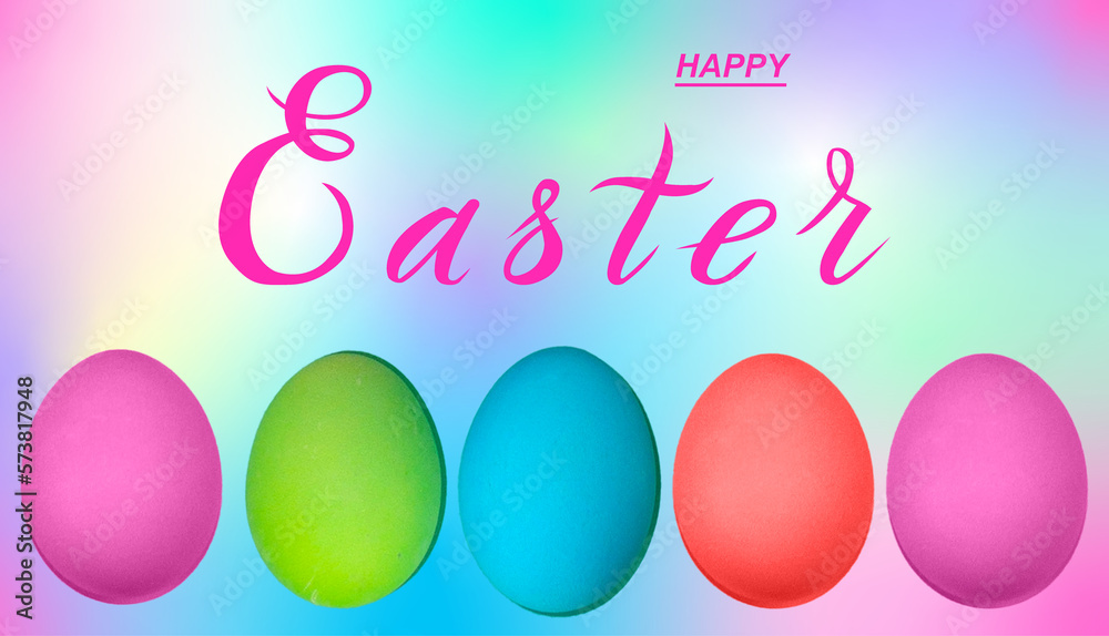 Happy easter! Card or Internet banner on Easter. Also can be used as flyer with discounts Happy easter! Card or Internet banner on Easter. Also can be used as flyer with discounts