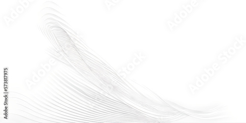 abstract white background with lines, illustration, Generative, AI