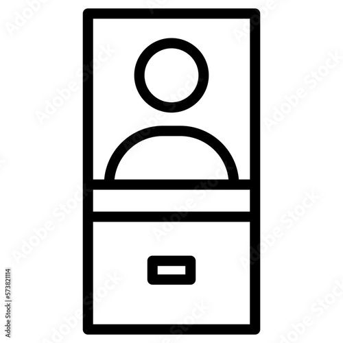 bank cashier icon