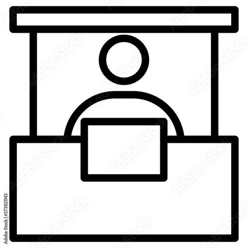 bank cashier icon