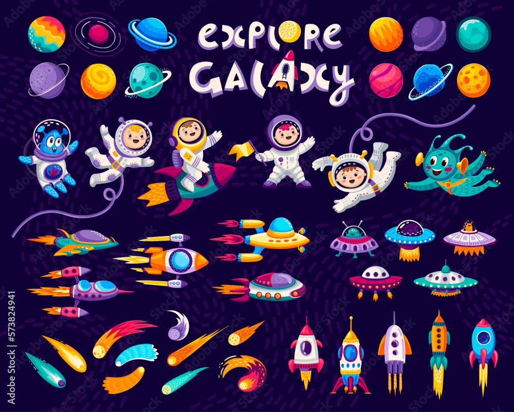 rocket clipart for kids