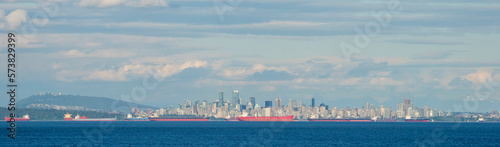 Vancouver skyline, British Columbia, Canada photo