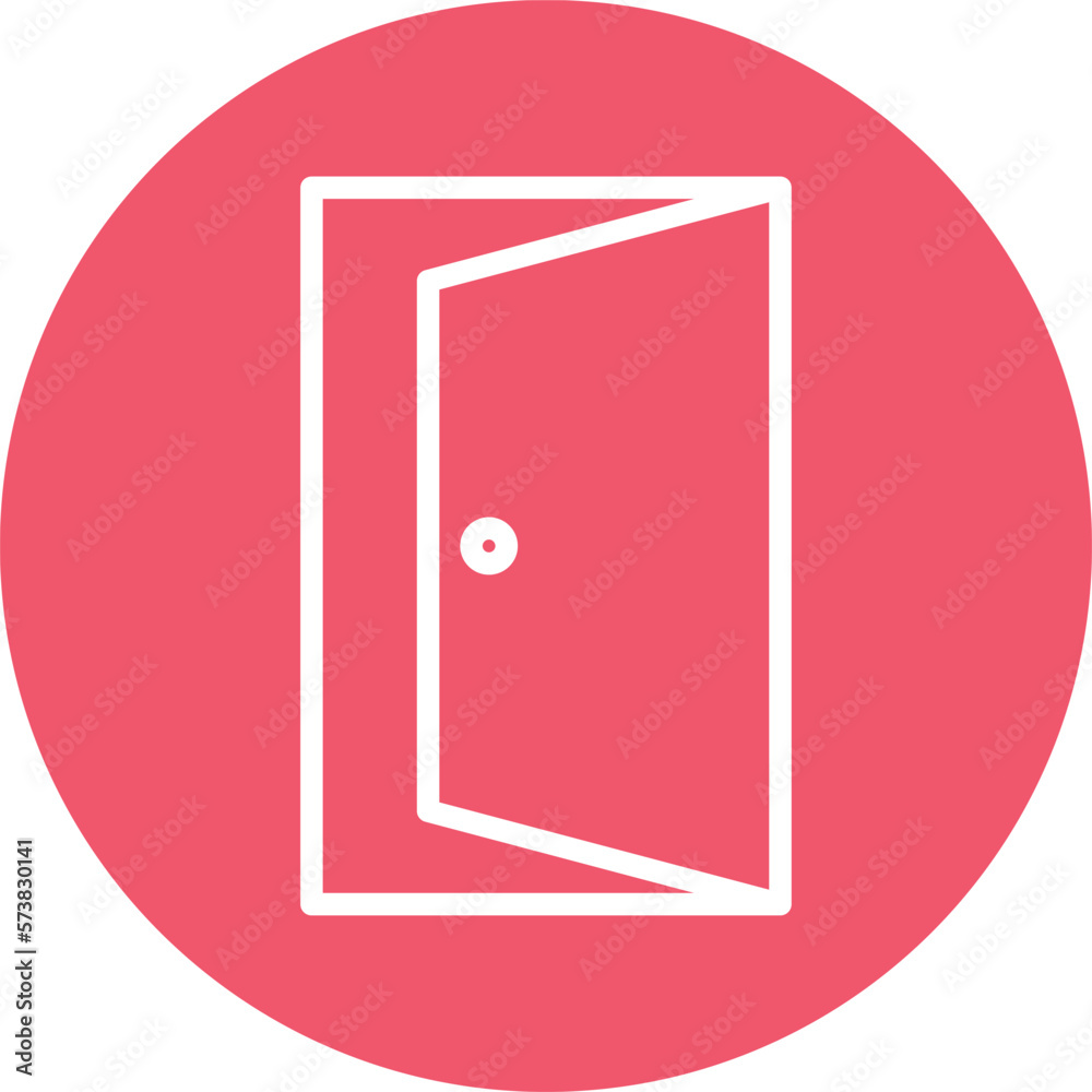 Open door Vector Icon
Open door Vector Icon