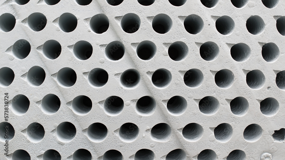 porous poriferous material for air ventilation with holes - obrazy, fototapety, plakaty 