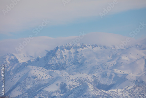 Panoramic view of the Munzur Mountains Tunceli photo