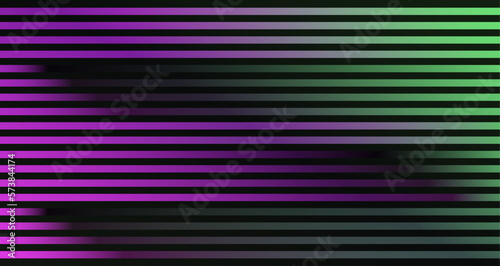 Abstract modern digital background. Colored Banner with neon Stripes. AI technology background. photo