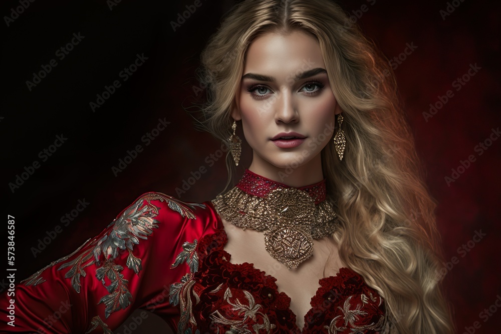 The Radiant Beauty of Turkish Women: Grace and Elegance Personified AI Generated Illustration
